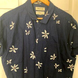 Madewell Easy Camp Shirt in Hawaiian Floral